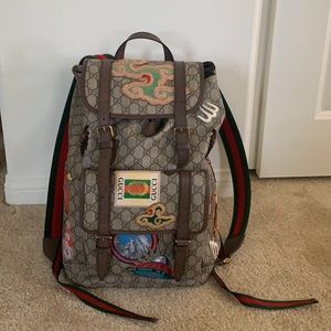 gucci courrier soft gg supreme backpack